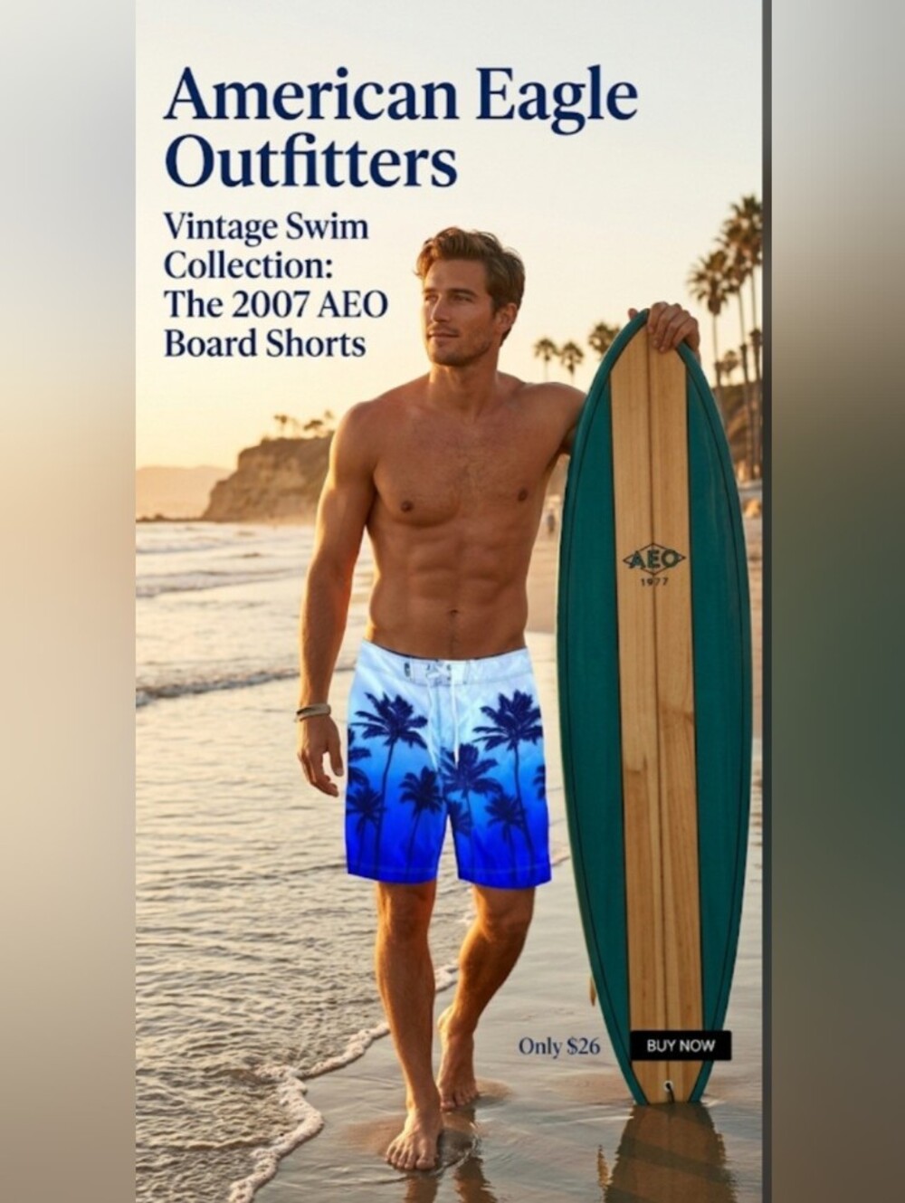 NWT 2007 AEO Swim Shorts!!!